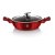 Plytký kastról 3,8 L s mramorovým povrchom 28 cm Berlingerhaus Metallic Line Burgundy BH-1263N