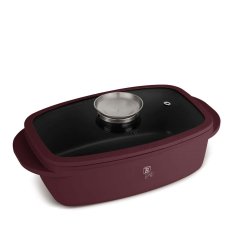 Zapekacia misa 32 cm s pokrievkou a aroma držadlom Berlingerhaus Leonardo Collection BH-8776