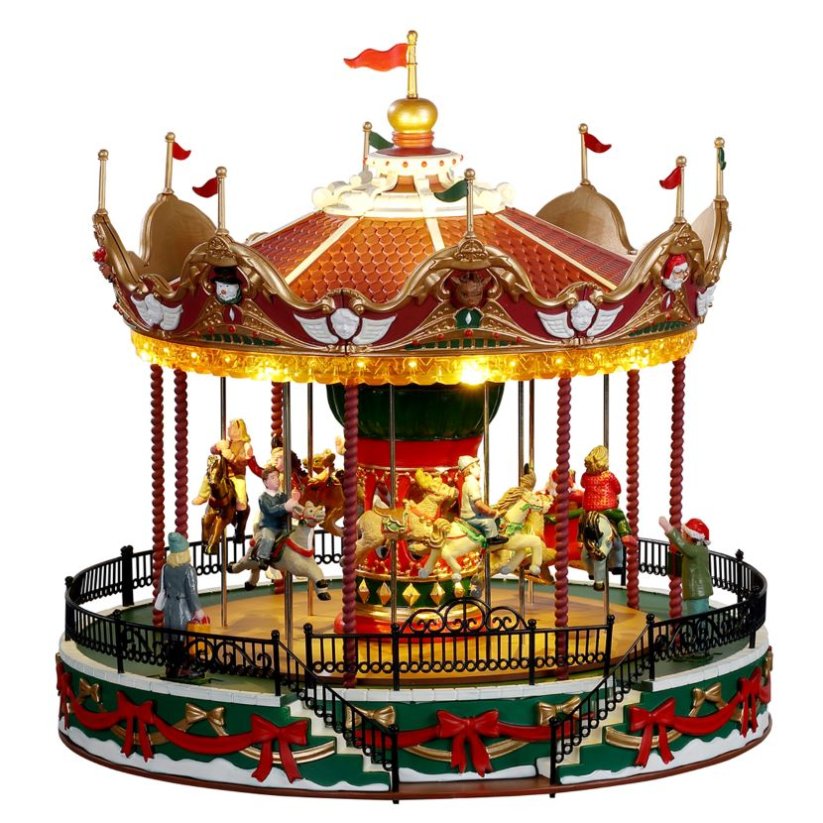 Carousels Lemax 34682 Santa Carousel