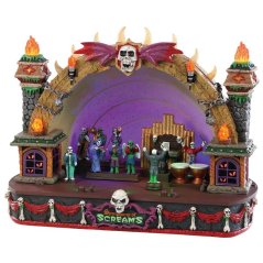 Hrací a svietiaci domček Lemax 85303 Symfónia výkrikov