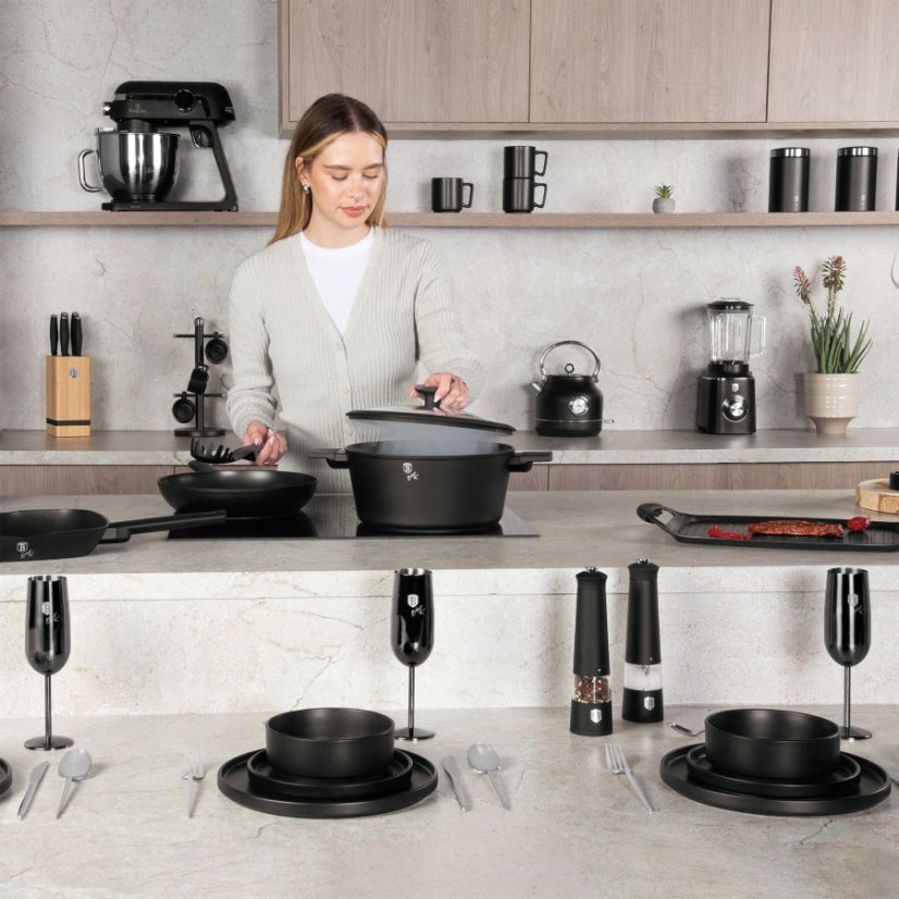 Príbor sada 24 kusov Berlingerhaus Special Black Edition BH-3074