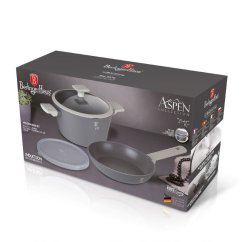 Sada hrncov na indukciu 4 dielna Berlingerhaus Aspen Collection BH-7079
