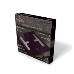 Osobná váha Smart s telesnou analýzou 180 kg Berlingerhaus Purple Eclipse Collection BH-9223