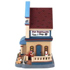 Lighted Building Lemax 85391 Pet Pics Photography