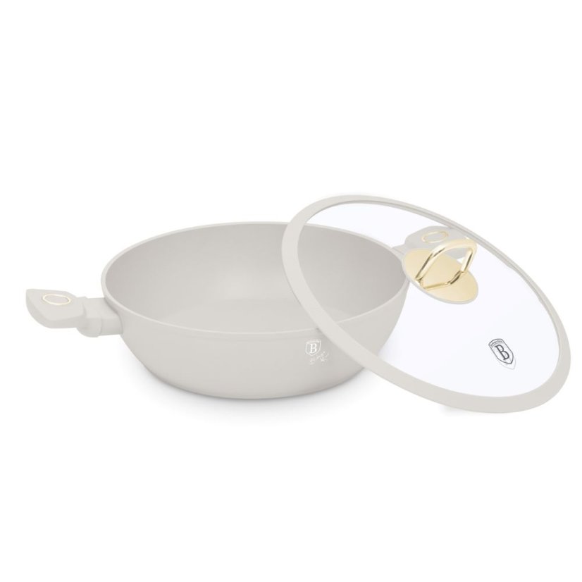 Plytký kastról 3,8 L s pokrievkou 28 cm Berlingerhaus Sahara Collection BH-8068