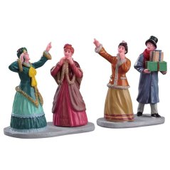 Figúrky Lemax 62451 Očarení výkladom, 2 dielny set