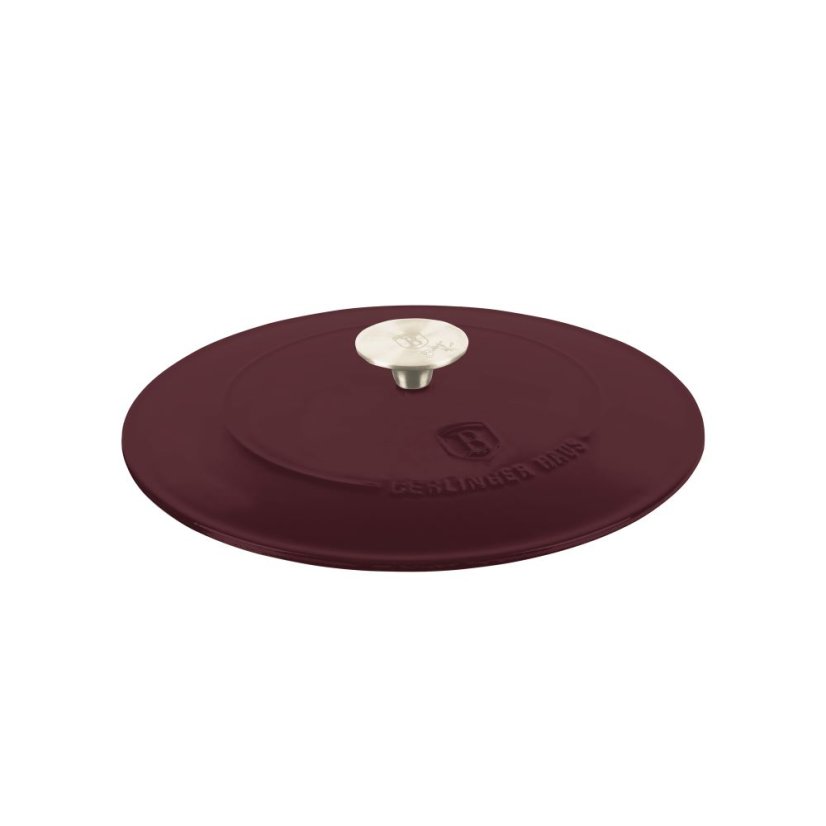 Ťažký liatinový hrniec s vekom Ø 26 cm 2,57 L Berlingerhaus Leonardo Collection BH-6263