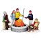 Figurines Lemax 04223 Fire Pit, Set Of 5