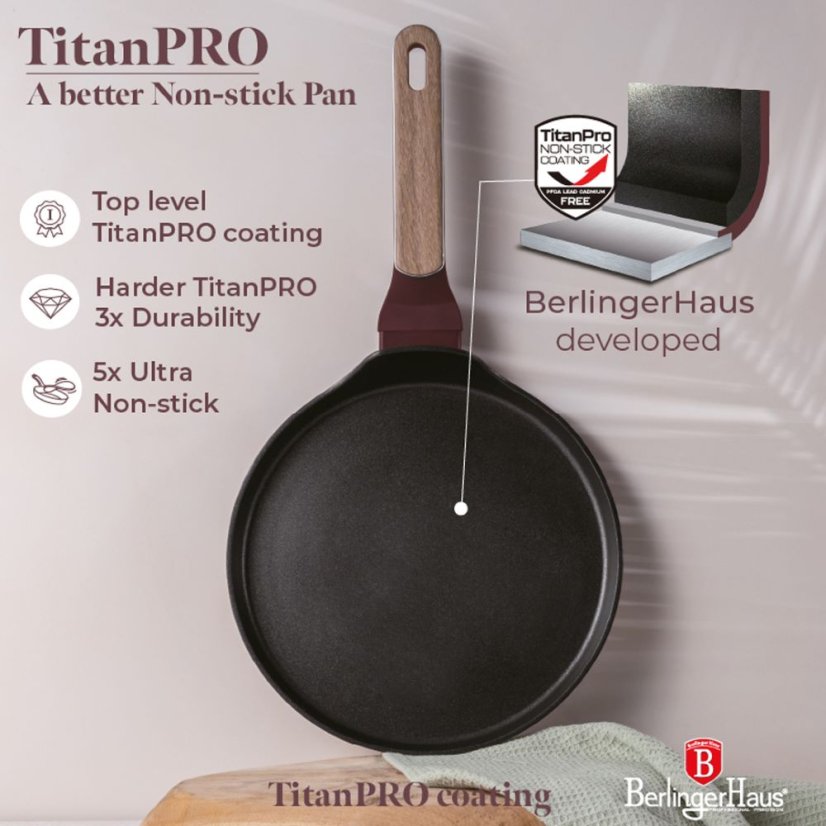 Panvica na palacinky 25 cm Berlingerhaus Leonardo Nordic Collection BH-8291