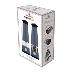 Electric pepper and salt mill, 2 pcs set Berlingerhaus Deep Sea Collection BH-9884
