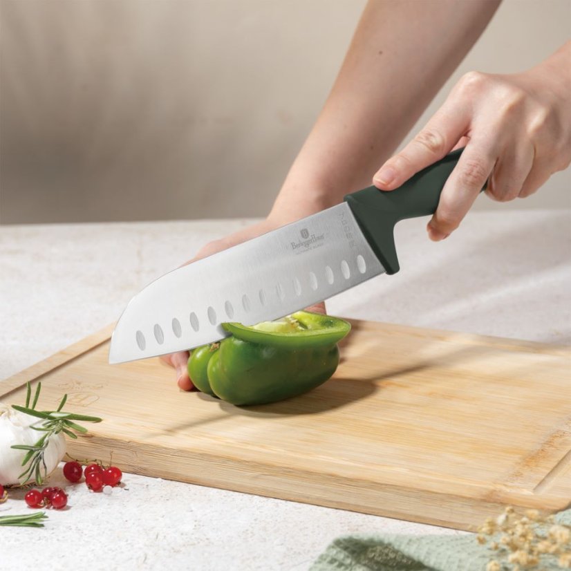 Sada kuchynských nožov 6 dielna Berlingerhaus Matte Green Collection BH-3138