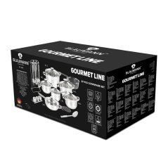 Sada nerezových hrncov 27 dielna Blaumann Gourmet Line BL-4120