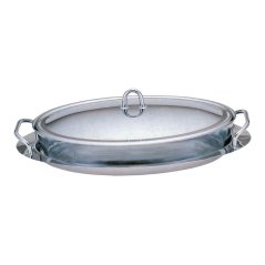 Servírovacia misa a sklenená zapekacia misa 3 L Berlingerhaus Unique Food Warmer BH-1385