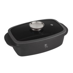 Zapekacia misa 32 cm s pokrievkou a aroma držadlom Berlingerhaus Anthracite Collection BH-8800