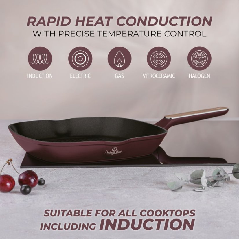 Grilovacia panvica 28x28 cm Berlingerhaus Leonardo Nordic Collection BH-8297