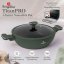 Plytký kastról 4,5 L s pokrievkou 30 cm Berlingerhaus Matte Green Collection BH-8199