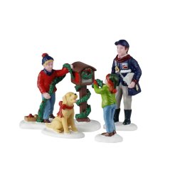 Figurky Lemax 52522 Vánoční pošta do schránky