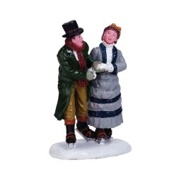 Figurky Lemax 72513 Zimní romantika na bruslích