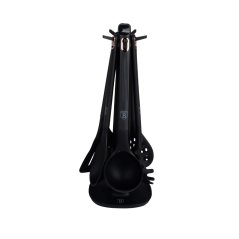 Kuchynské náčinie so stojanom 6 ks Berlingerhaus Black Rose Collection BH-8617