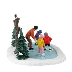 Figurines Lemax 33623 Tiny Tikes Hockey Lessons