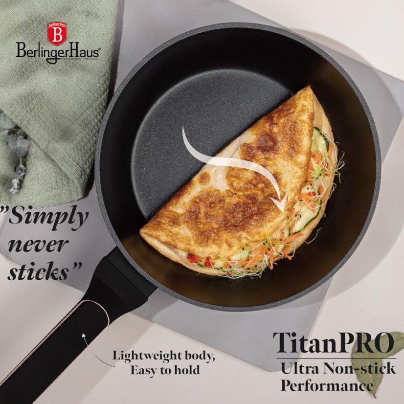 Sada hrnců 10 dílná Berlingerhaus Black Rose Collection BH-8362