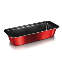 Forma na biskupský chlebíček 33x14x7cm Berlingerhaus Metallic Line Burgundy BH-1542