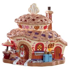 Lighted Building Lemax 85437 Ginger's Pie Shop