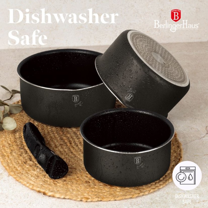 13 pcs cookware set Berlingerhaus Anthracite Collection BH-8252N