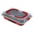 Hlboký pekáč na pečenie s plastovým krytom 36,5 x 24,5 cm Berlingerhaus Metallic Line Burgundy BH-1555
