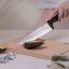 6 pcs knife set with bamboo stand Berlingerhaus Black Rose Collection BH-2970