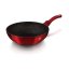 Panvica wok s mramorovým povrchom 30 cm Berlingerhaus Metallic Line Burgundy BH-6166