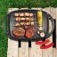 Grilovacia doska s mramorovým povrchom 47 x 29 cm pre použitie aj v rúre do 220°C Berlingerhaus Metallic Line Burgundy BH-1588