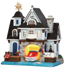 Lighted Building Lemax 55946 Boathouse