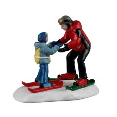 Lemax 62627 Ski Slope Lesson