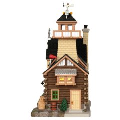 Lighted Building Lemax 35571 Vail Weather & Rescue Station