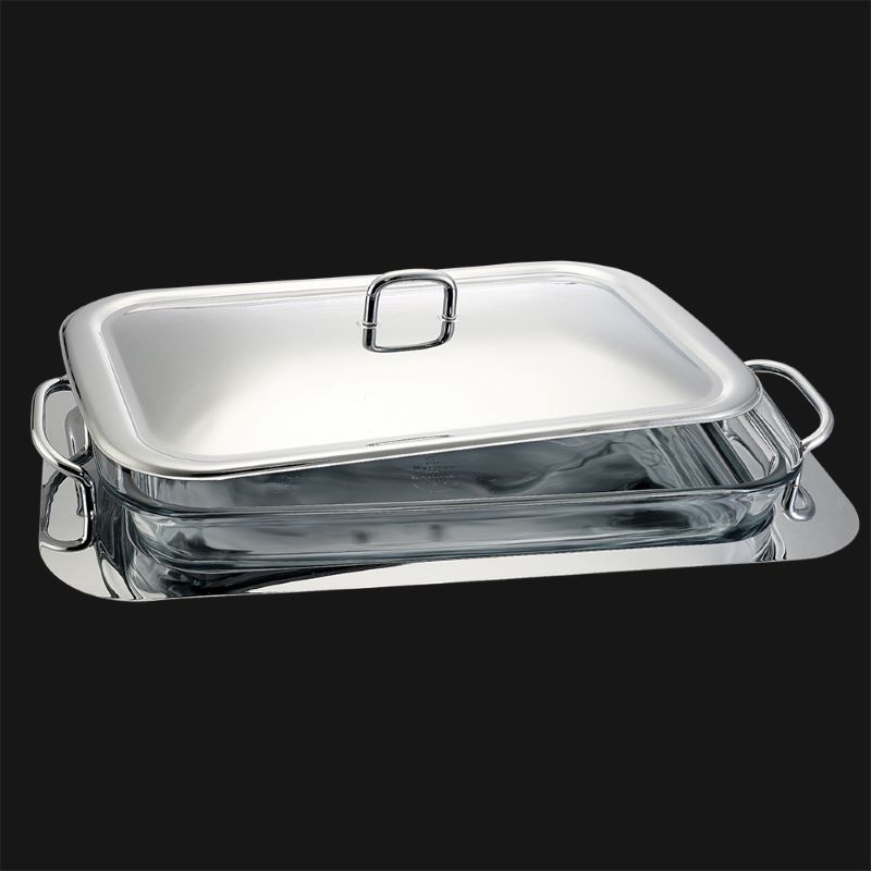 Servírovacia misa a sklenená zapekacia misa 3,0 L Berlingerhaus  Unique Food Warmer BH-1386