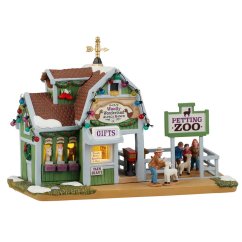 Lighted Building Lemax 45239 Woolly Wonderland Alpaca Ranch