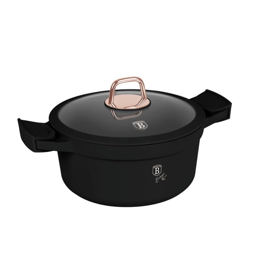 Kastról 4,4 L s titanovým povrchom 24cm Berlingerhaus Black Rose Collection BH-1457
