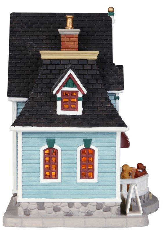 Lighted Building Lemax 55976 Happy Tails Pets & Daycare