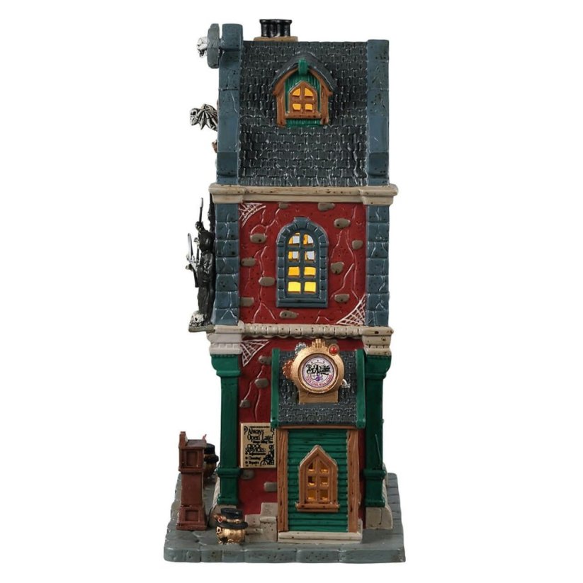 Lighted Building Lemax 25851 B.A. Freyed Clocksmith