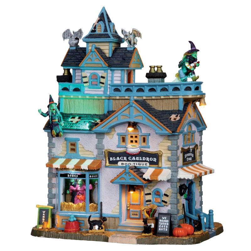 Lighted Building Lemax 05005 Black Cauldron Bootique