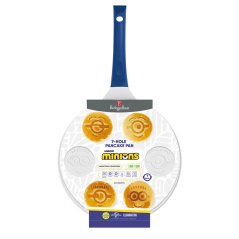 7 holes emoji pancake pan, 26 cm Berlingerhaus Minions Collection BH-8949MN