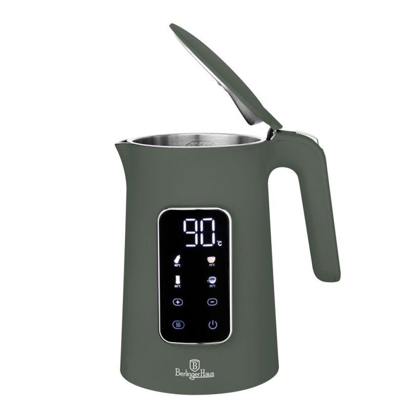 Digitálna rýchlovarná kanvica 1,7L Berlingerhaus Matte Green Collection BH-9746