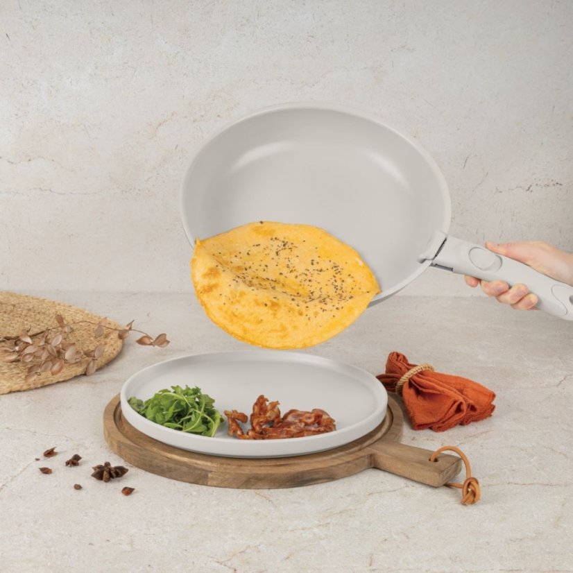 Sada varných a zapekacích mís s odnímateľnou rukoväťou 13 dielna vhodná do rúry do 220°C Berlingerhaus Sahara Collection BH-8247N