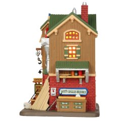 Lighted Building Lemax 35528 Quality Woodworks