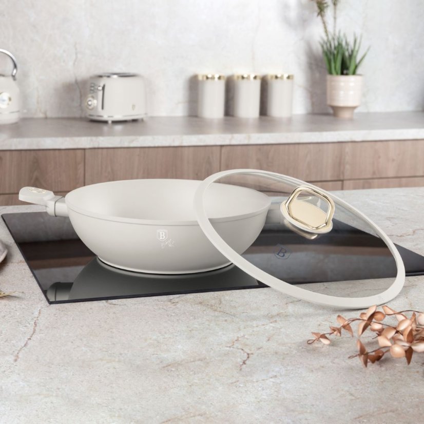 Wok s pokrievkou 30 cm Berlingerhaus Sahara Collection BH-8065