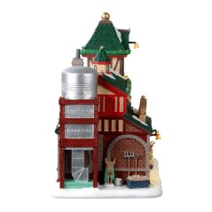 Lighted Building Lemax 25926 Santa's Reindeer Stables