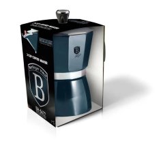 Kávovar na espresso pre 2 osoby Berlingerhaus Metallic Line Aquamarine BH-6477