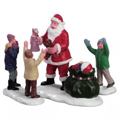 Lemax 52318 It's Santa, Set Of 3