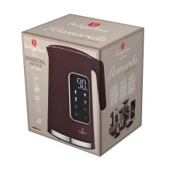 Digitálna rýchlovarná kanvica 1,7L Berlingerhaus Leonardo Collection BH-9735